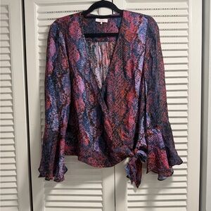 Parker Wrap Blouse